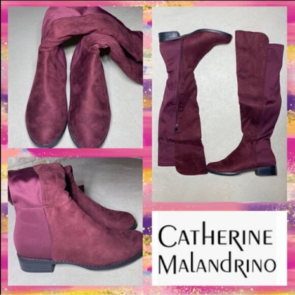 NWOB MSRP $150 Catherine Malandrino Over-the-Knee Boot Women's Size 6 - Picture 1 of 9